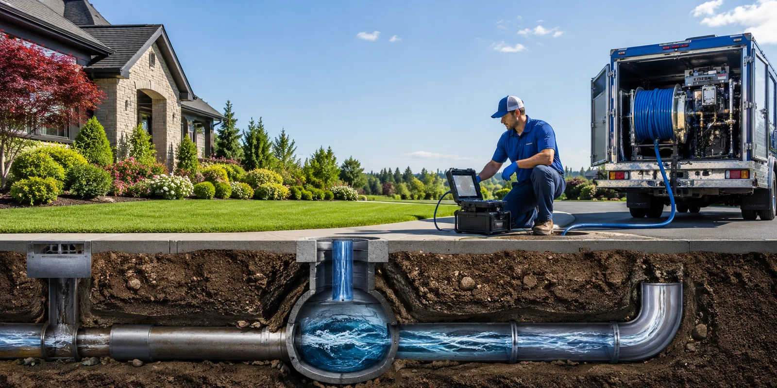 Drainage restoration information for Glady, WV